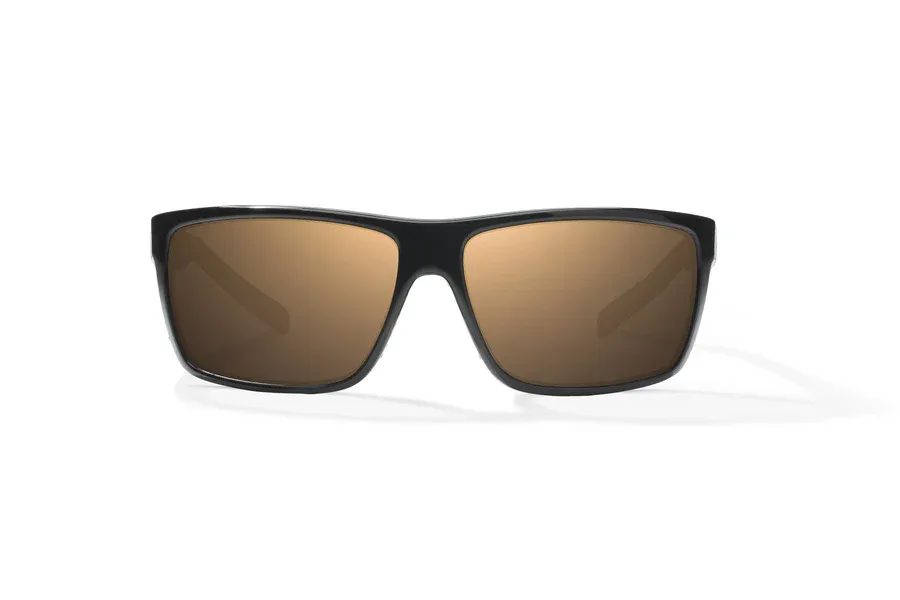 Bajio Sigs Sunglasses-Medium-Dark Gray Glass Matte/Copper Glass