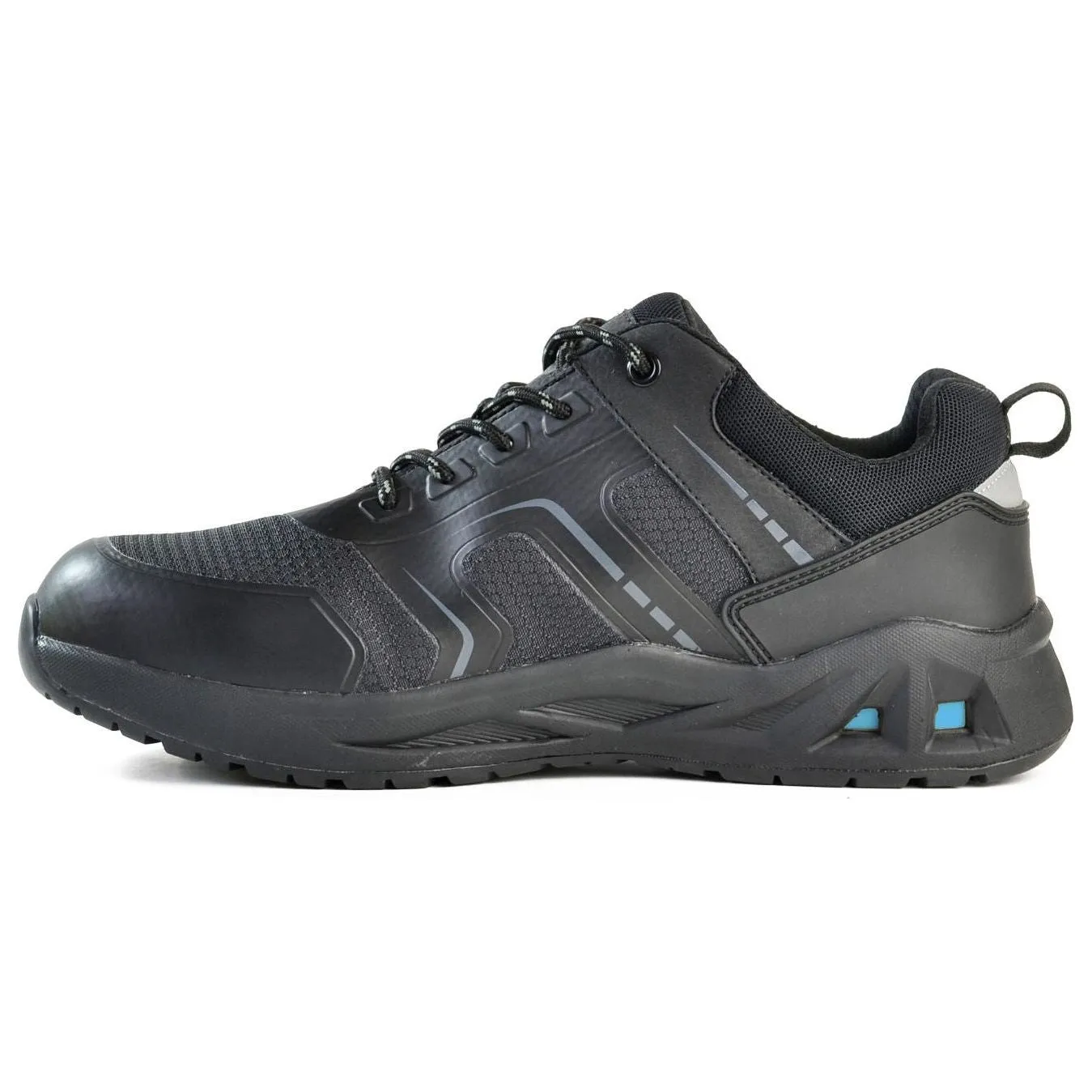 Bata Charger Black Lace Up Steel Cap Safety Shoe With Scuff Cap (801-66017) (Pre Order)