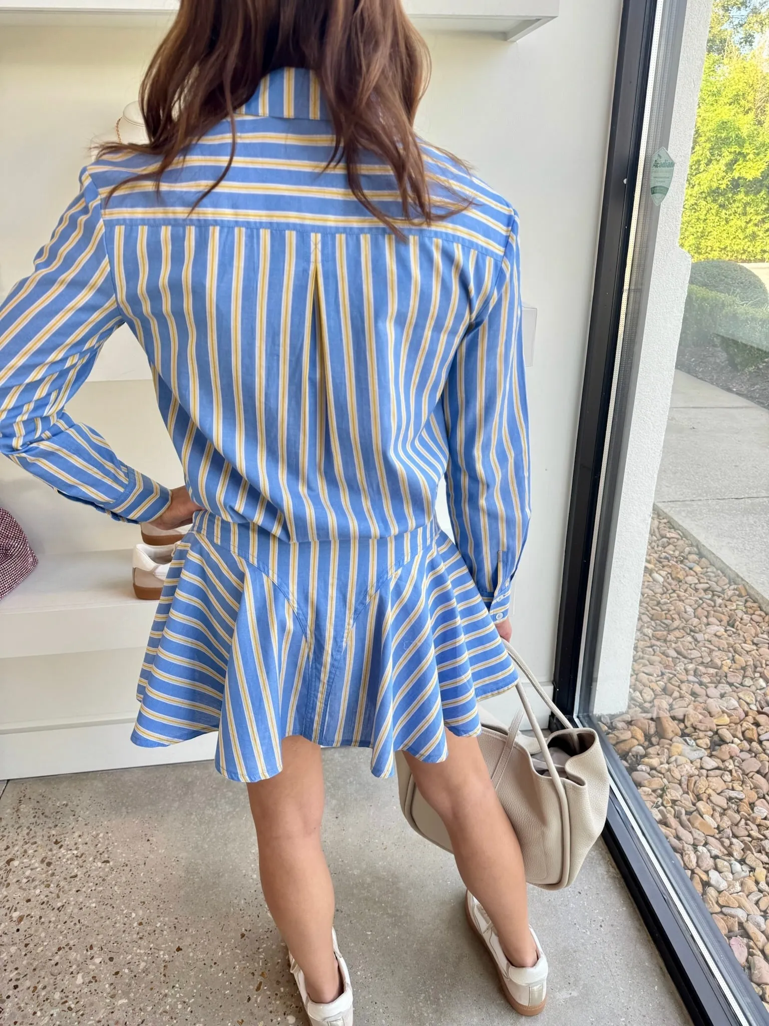 Blue/Yellow Naeem Dress