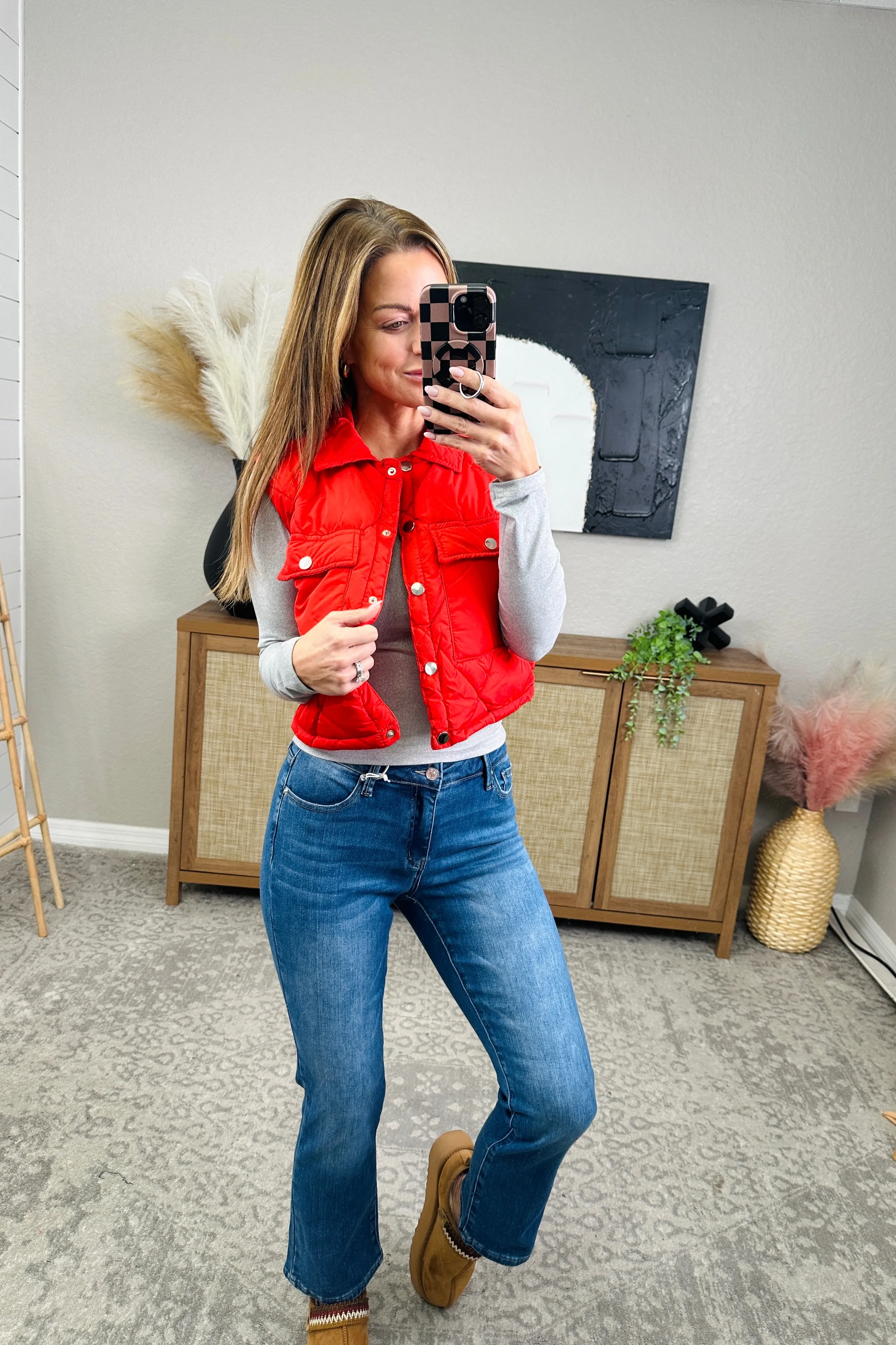 bytos Full Size Cat's Whiskers Mid Rise Ankle Jeans