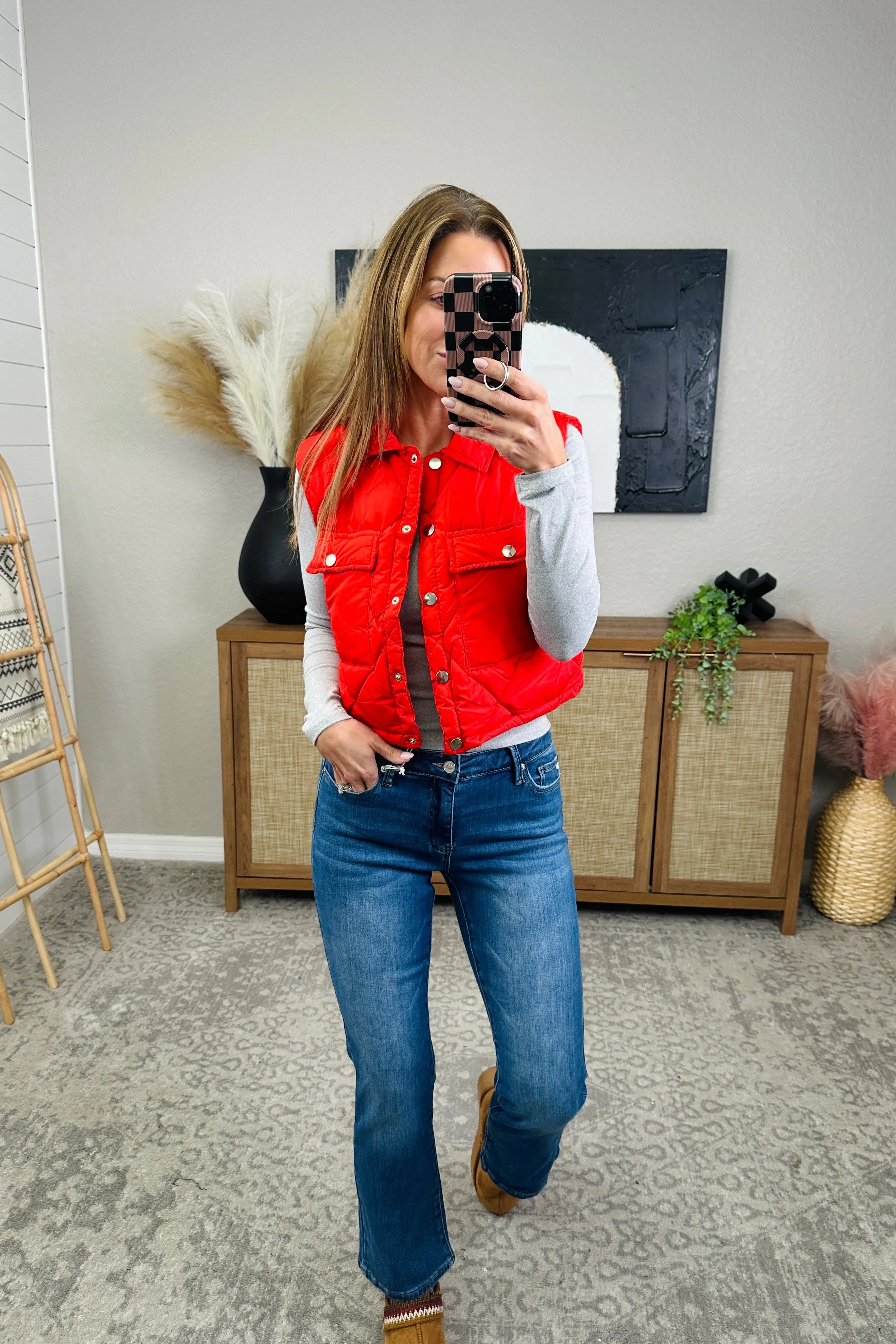 bytos Full Size Cat's Whiskers Mid Rise Ankle Jeans
