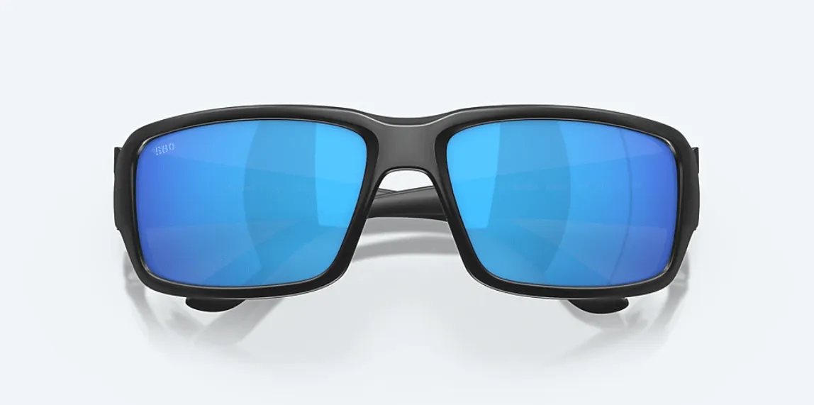 Costa Del Mar Fantail Blackout Frame/Blue Mirror Lens Sunglasses