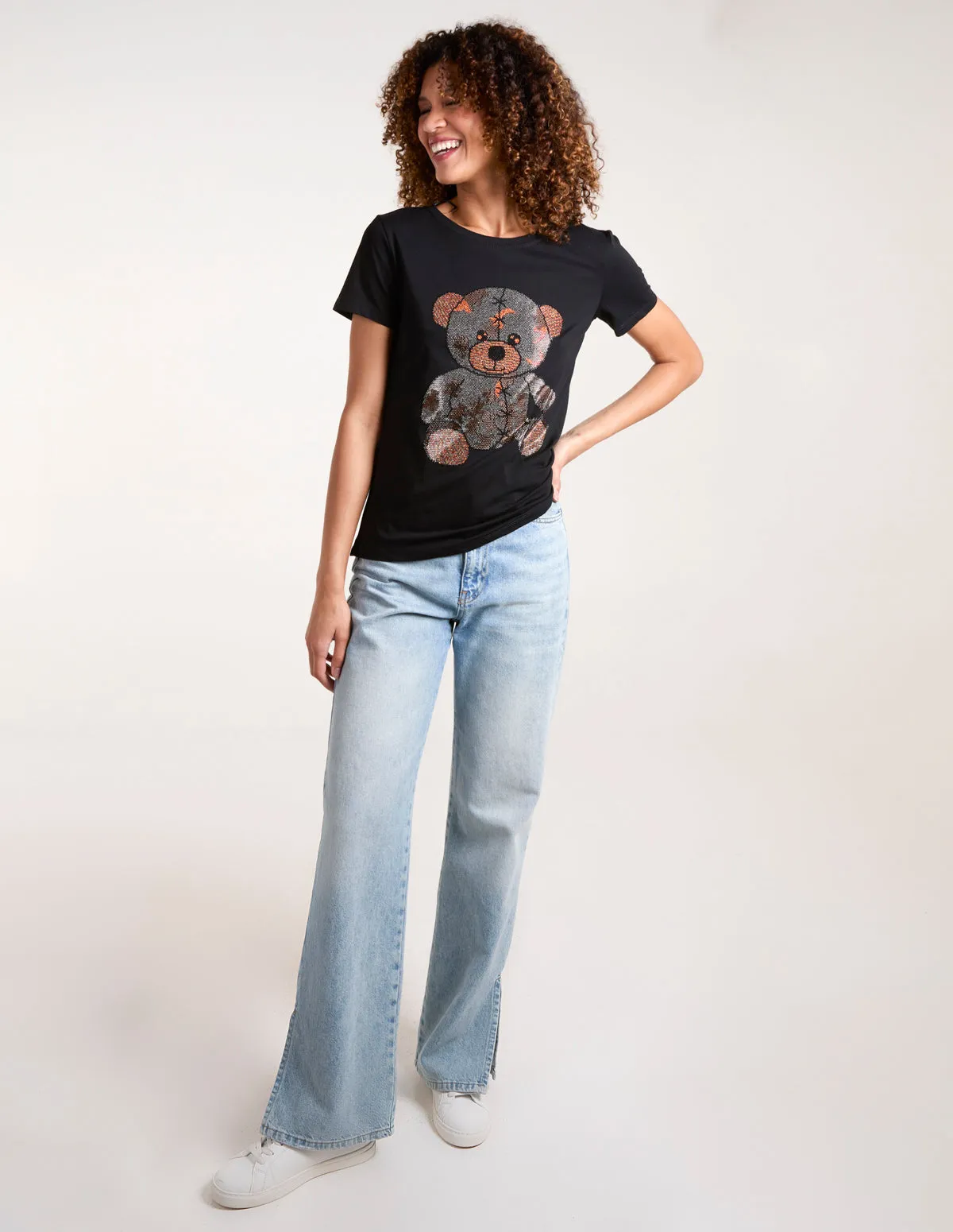 Diamante Teddy Bear T-shirt