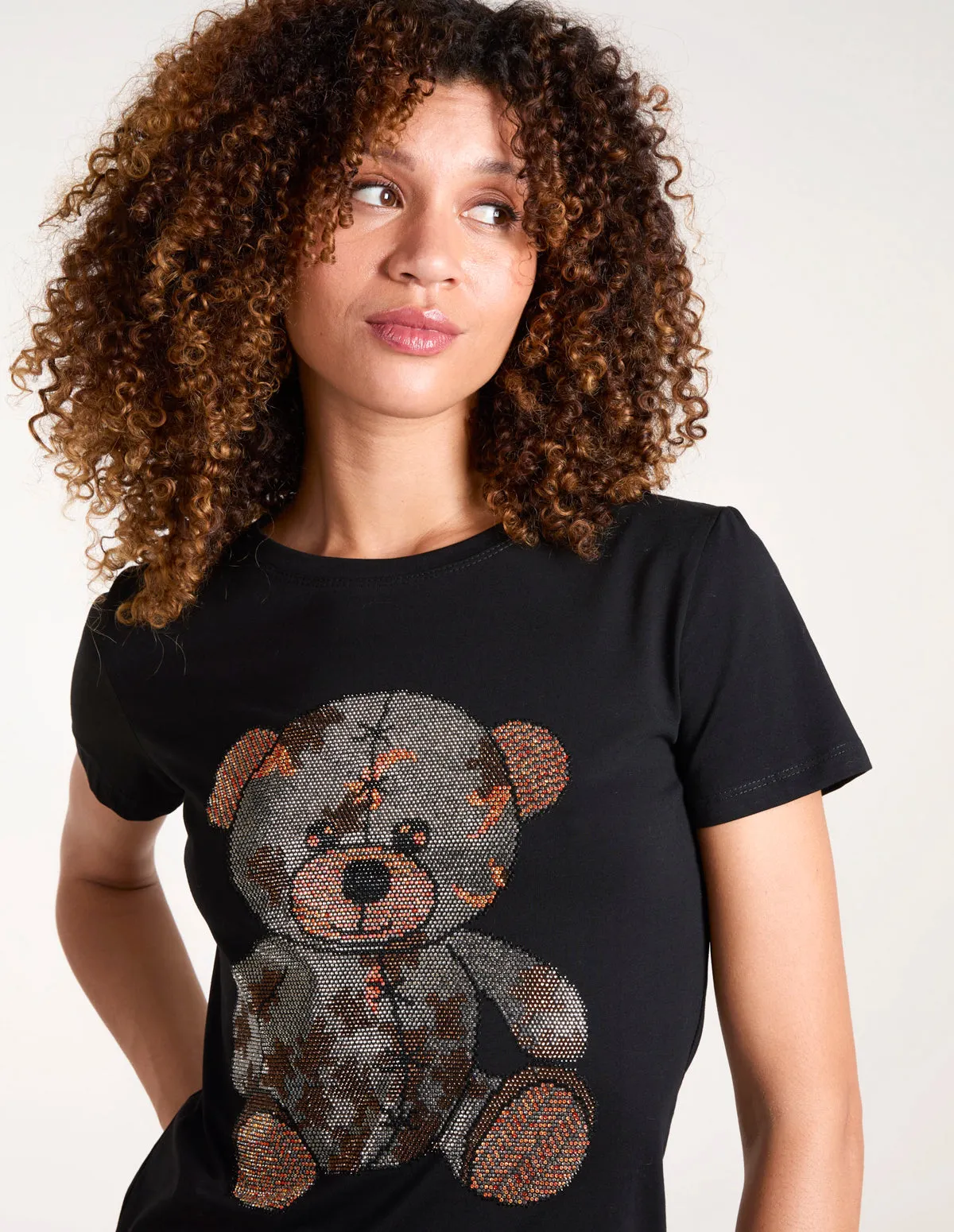 Diamante Teddy Bear T-shirt