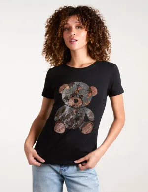 Diamante Teddy Bear T-shirt