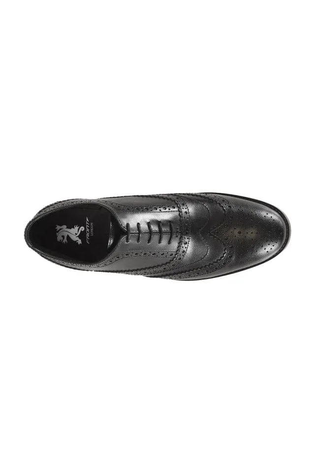 Diego Leather Brogues - Black