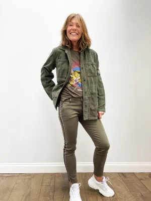 FIVE Val Jacket in Ivy Green