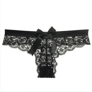 Floral Lace Breathable Briefs  Stylish and Comfortable Lace Briefs