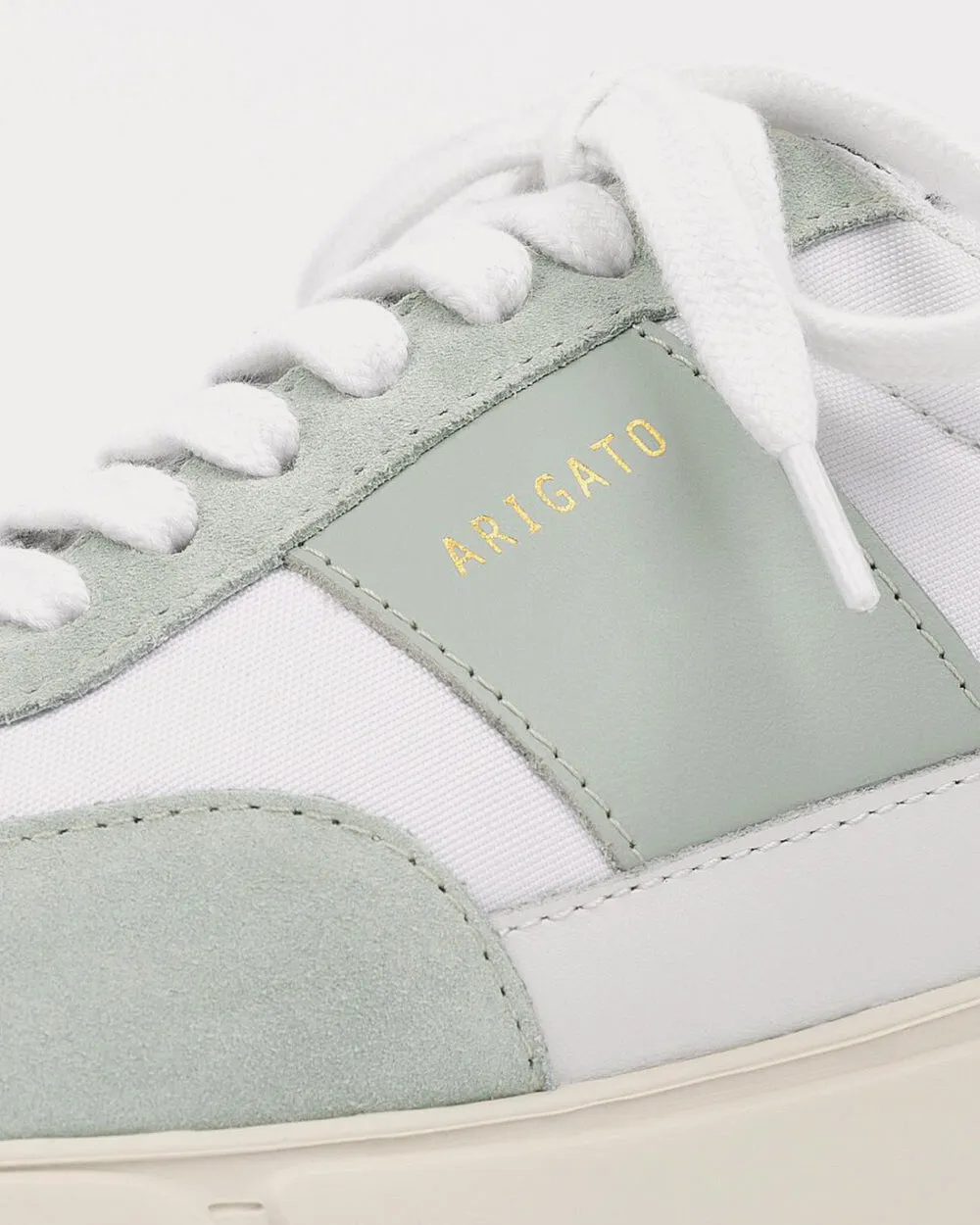 Genesis Vintage Runner White / Dusty Sage Low Top Sneakers