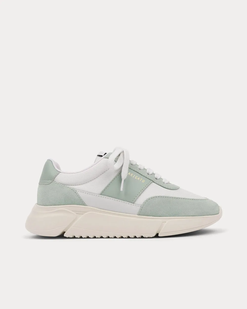 Genesis Vintage Runner White / Dusty Sage Low Top Sneakers