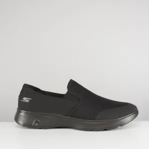 GO WALK 4 CONTAIN Mens Slip On Trainers Black