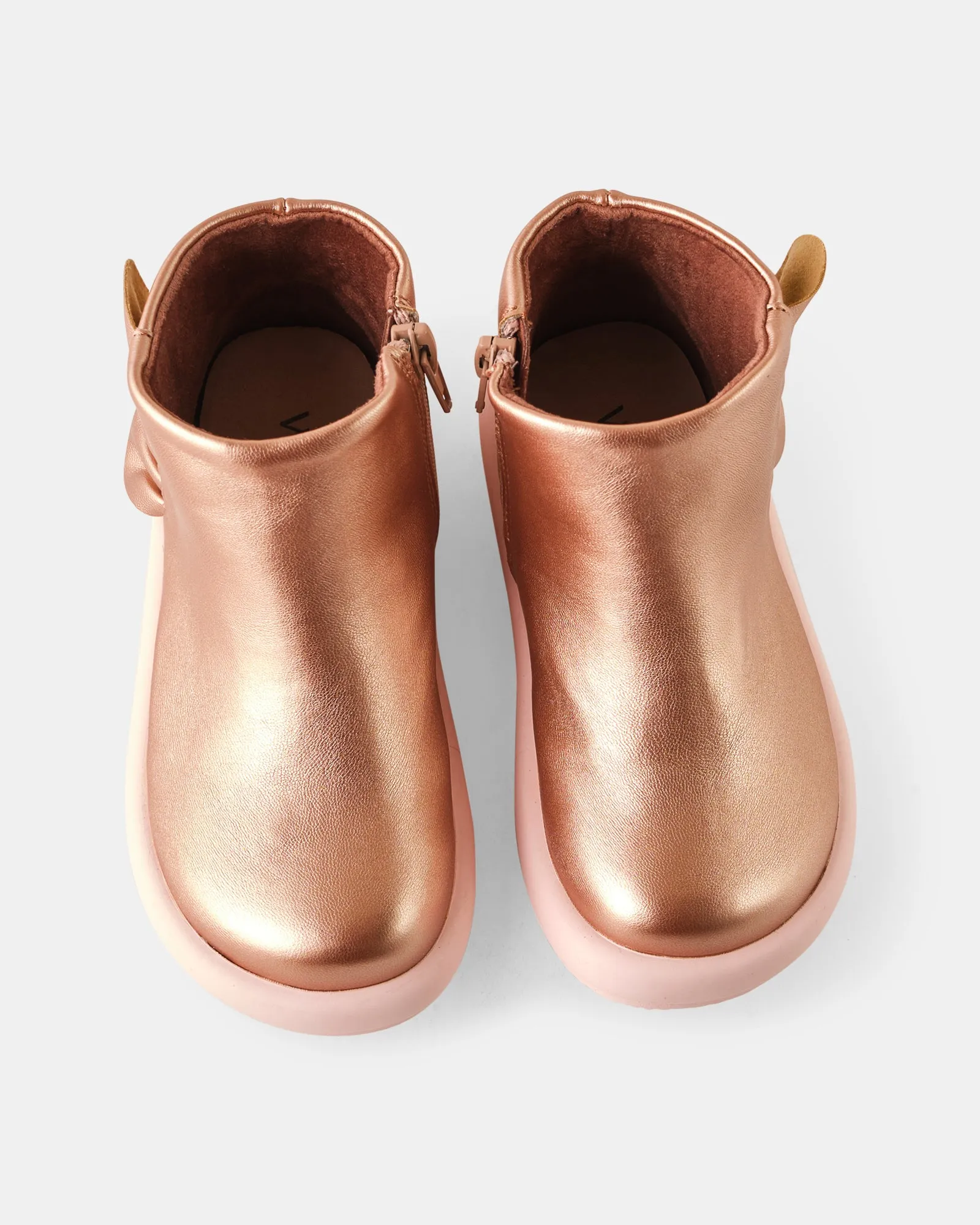 Hanna Frill Boot - Rose Metallic
