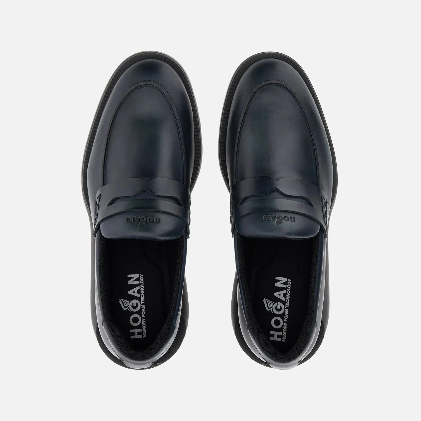 Hogan H600 Loafers - Blue