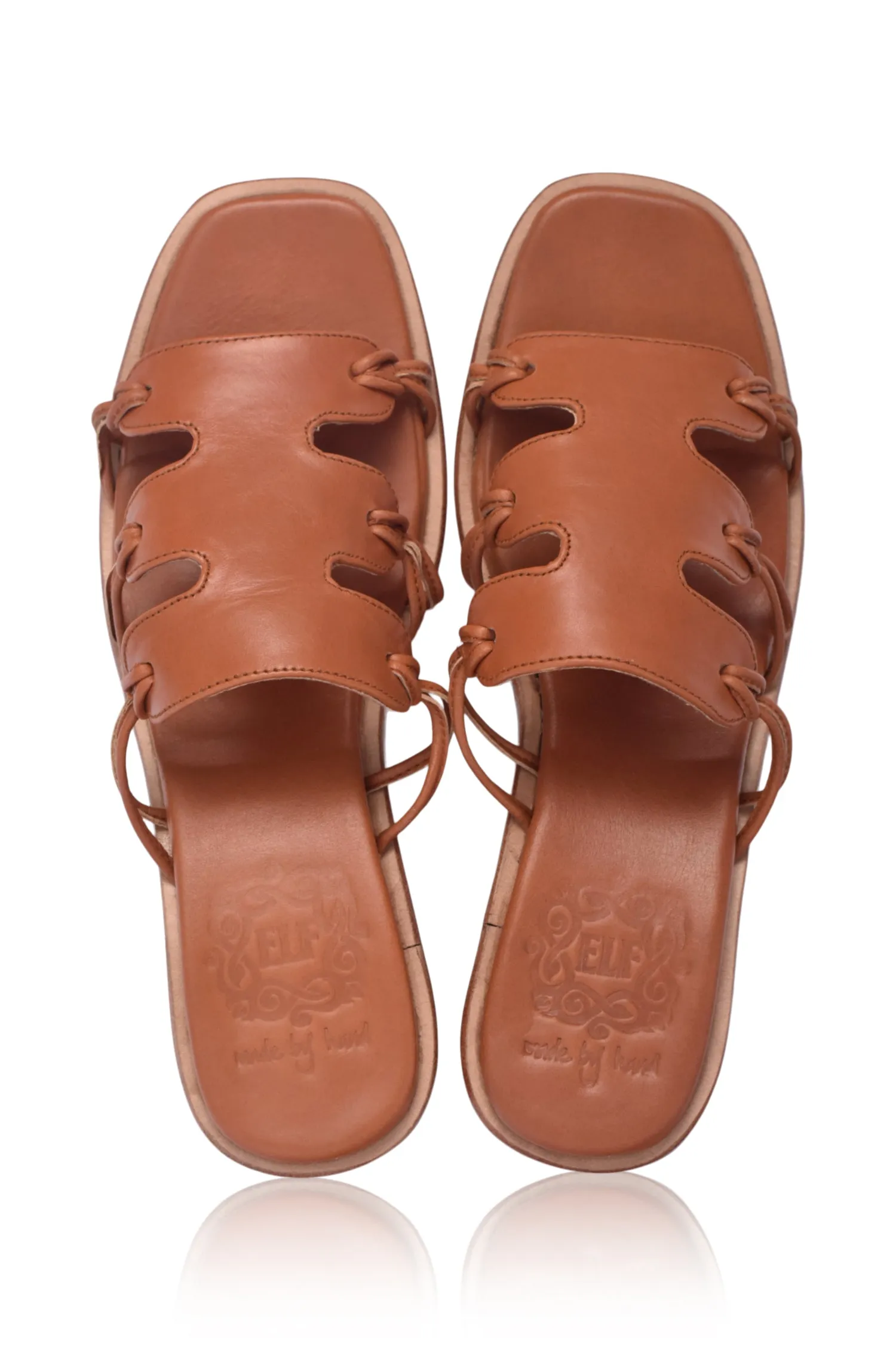 Ibiza Round Heel Mules (Sz. 7 & 8)
