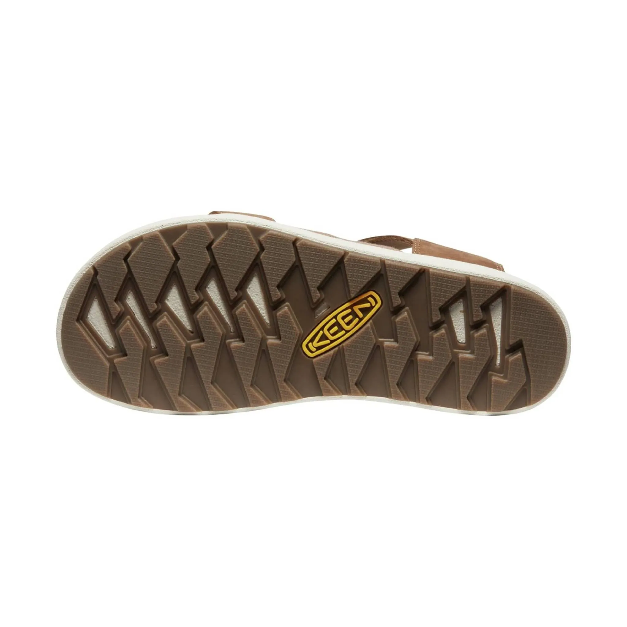 KEEN Women's Elle Mixed Strap Sandal - Toasted Coconut/Birch
