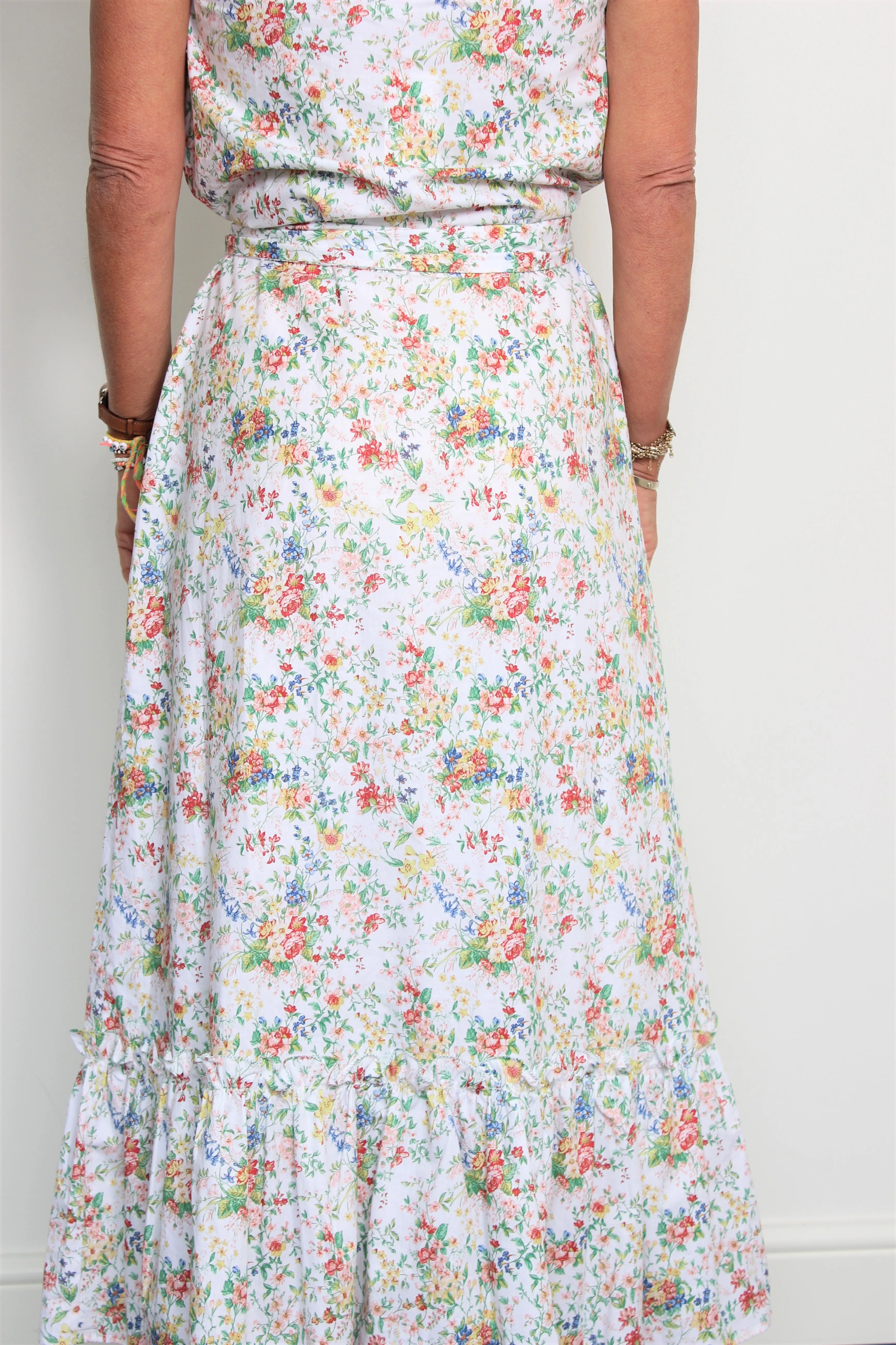 Loretta Caponi Armida floral-print cotton dress