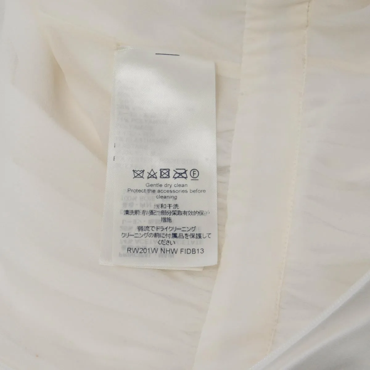 Louis Vuitton White Silk Crepe Monogram Fluid Mini Dress FR 38