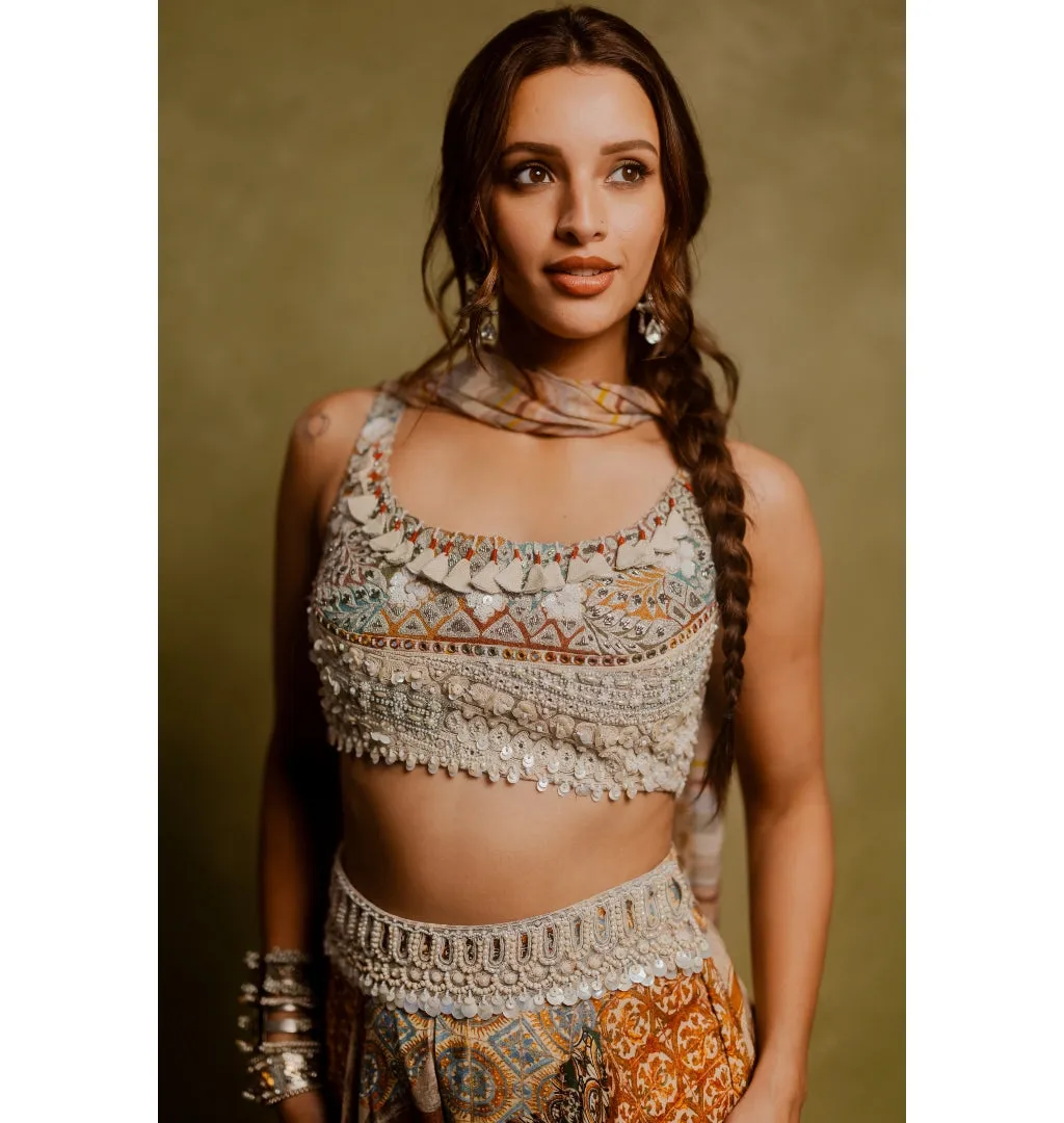 Multi Kalpa Blouse Set