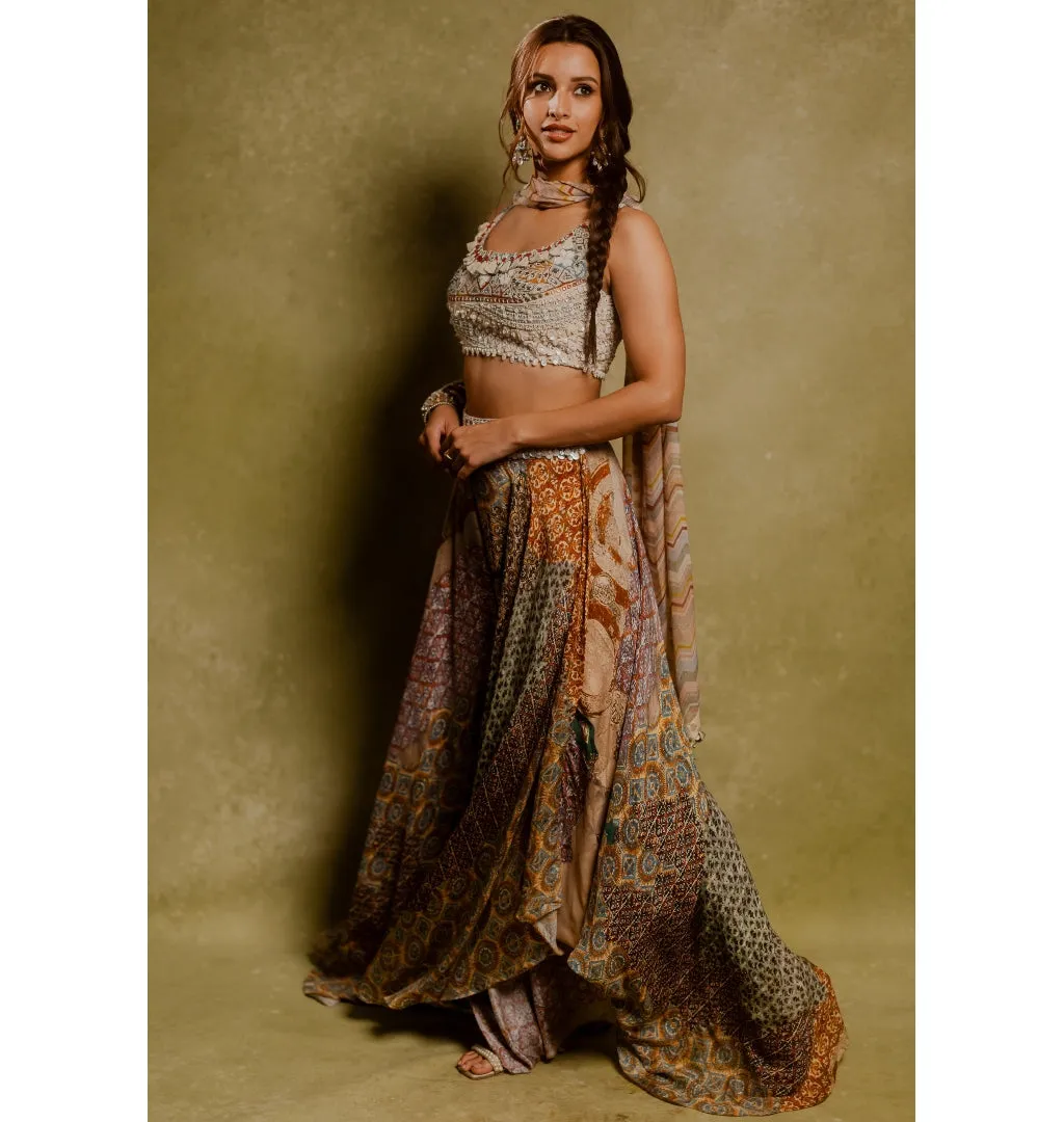 Multi Kalpa Blouse Set