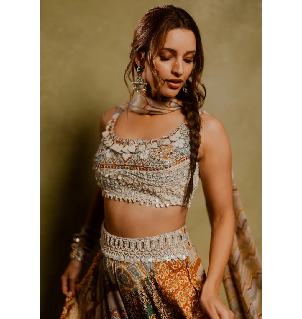 Multi Kalpa Blouse Set