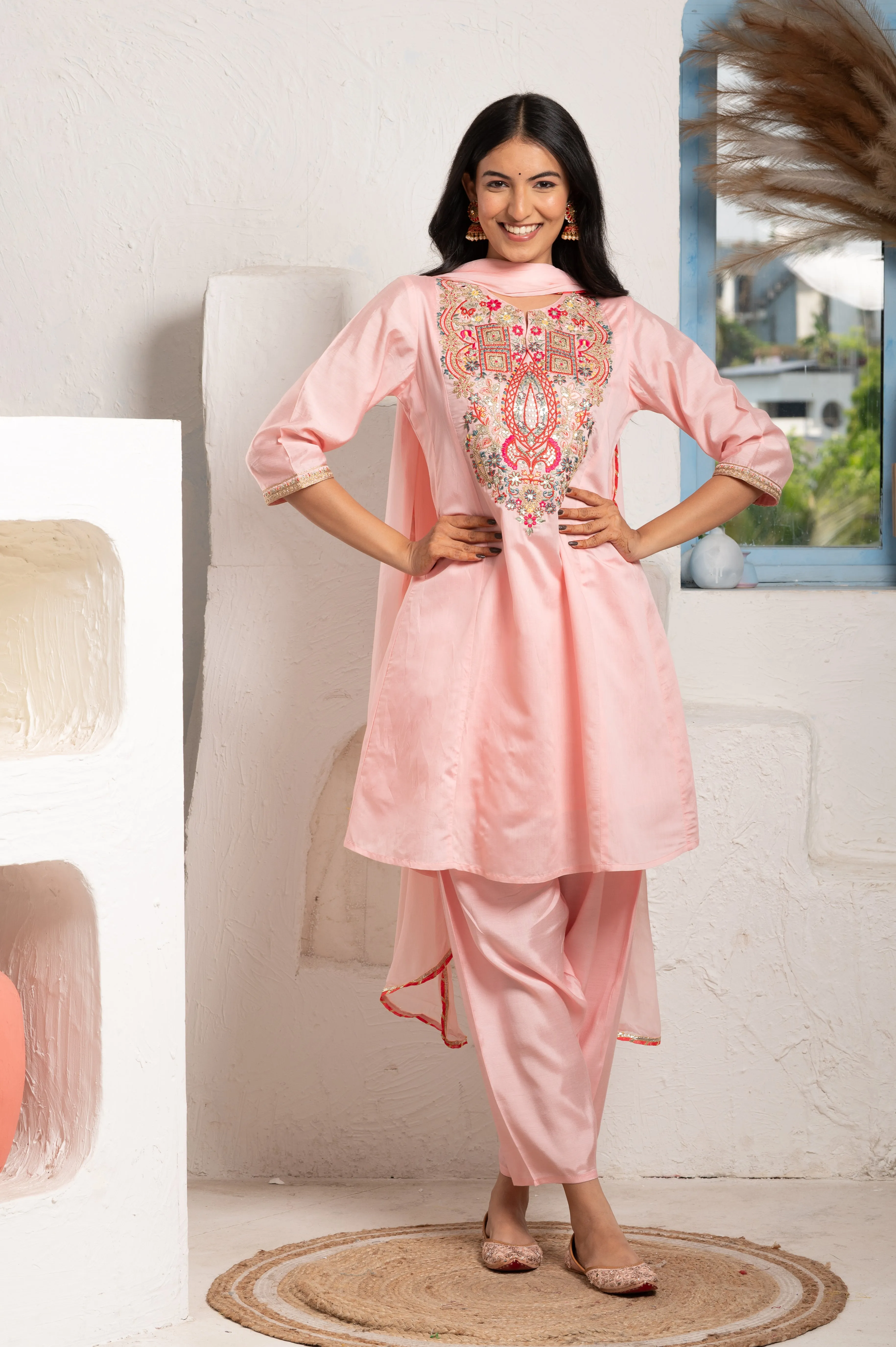 Multicolor Bead Embellishment