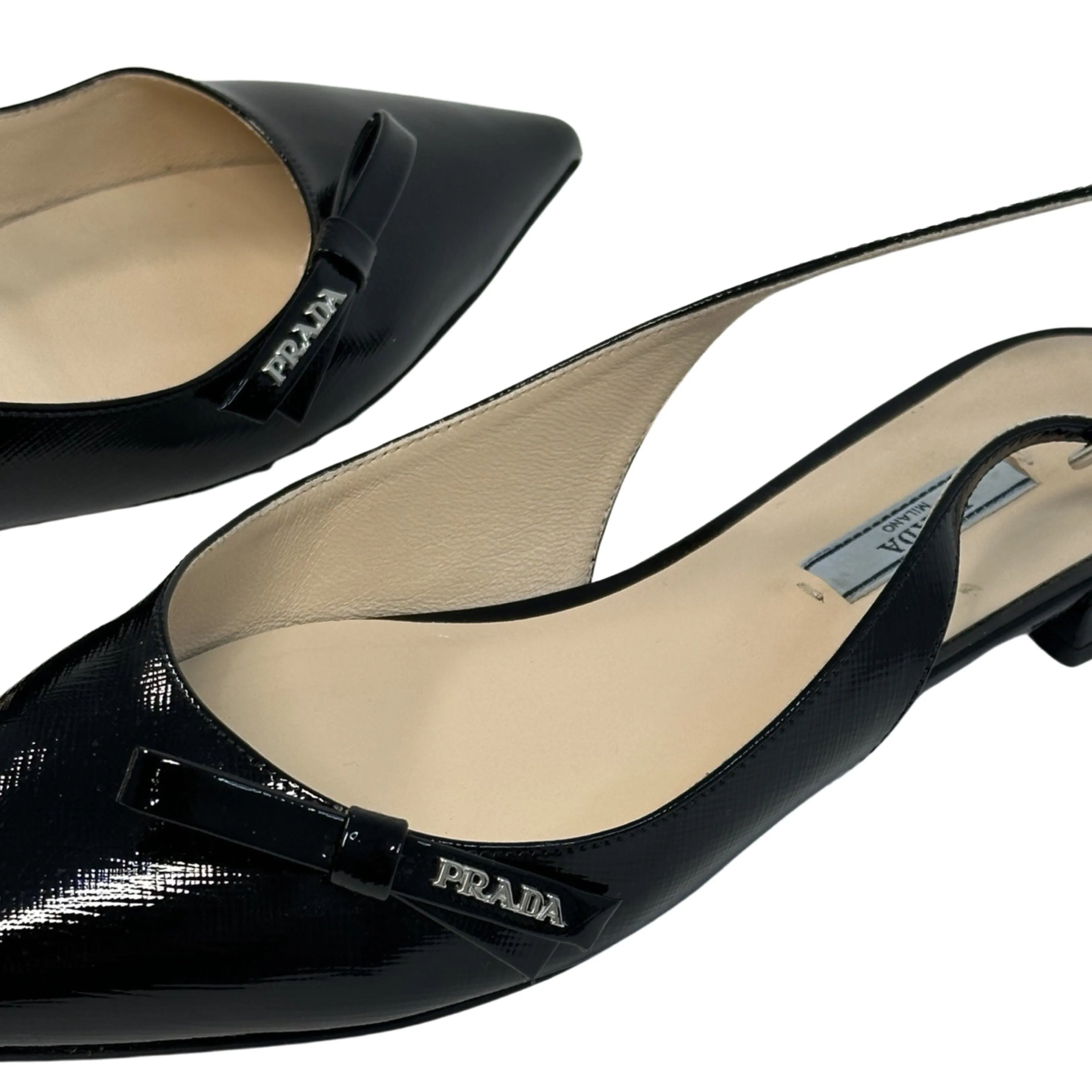 Prada Slingback Flats - Size 39