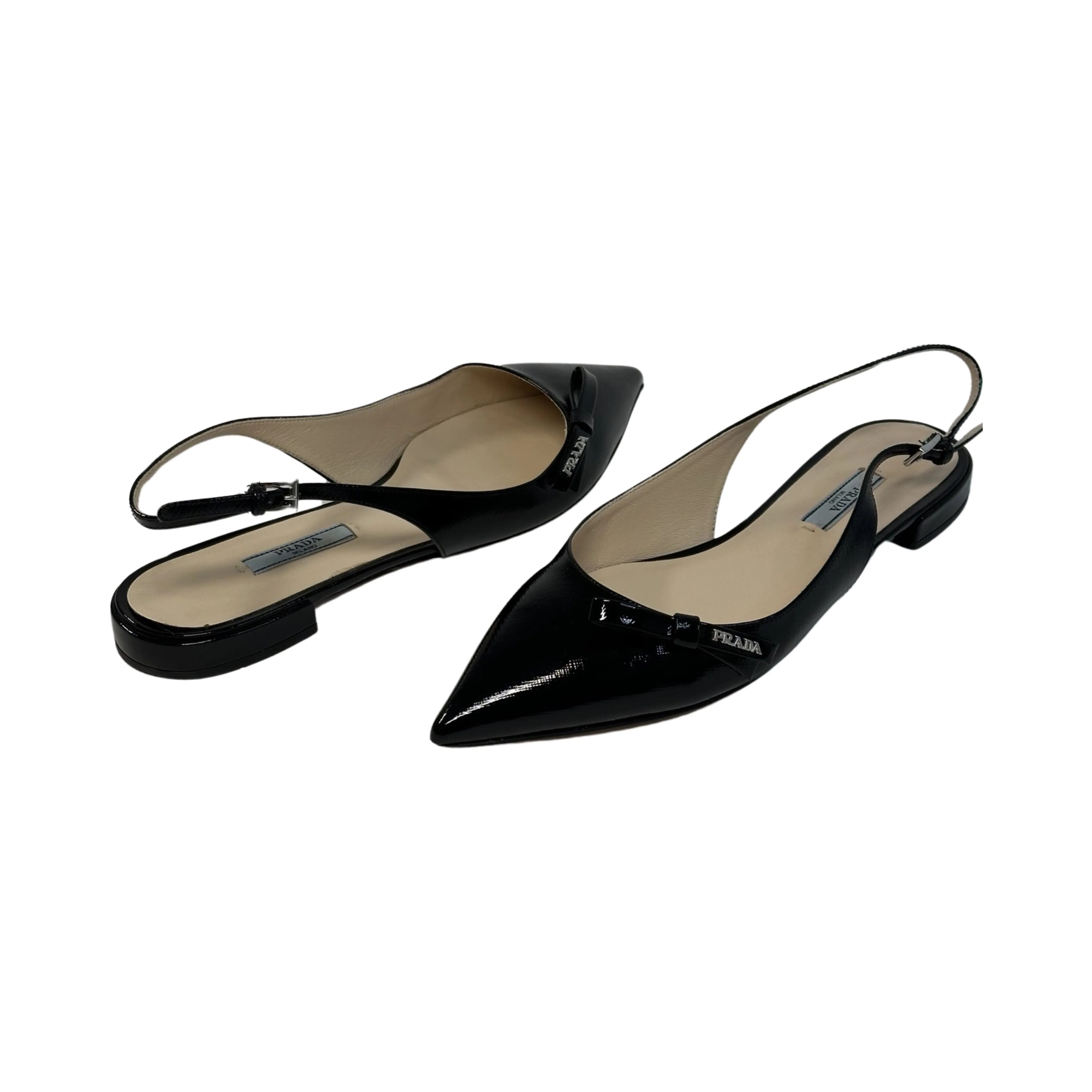 Prada Slingback Flats - Size 39
