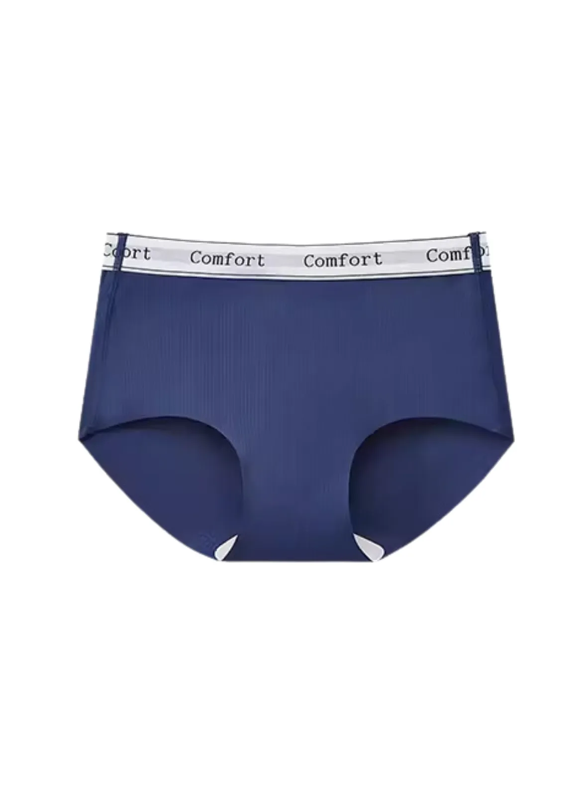 Premium Naya Seamless Ice Silk Set in Navy