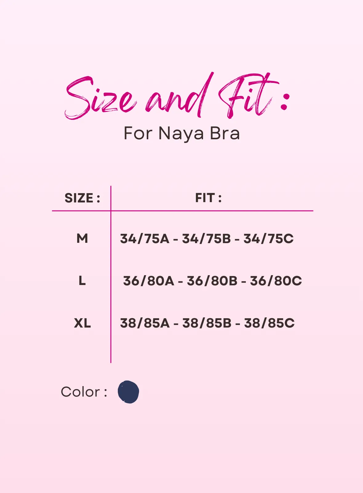 Premium Naya Seamless Ice Silk Set in Navy