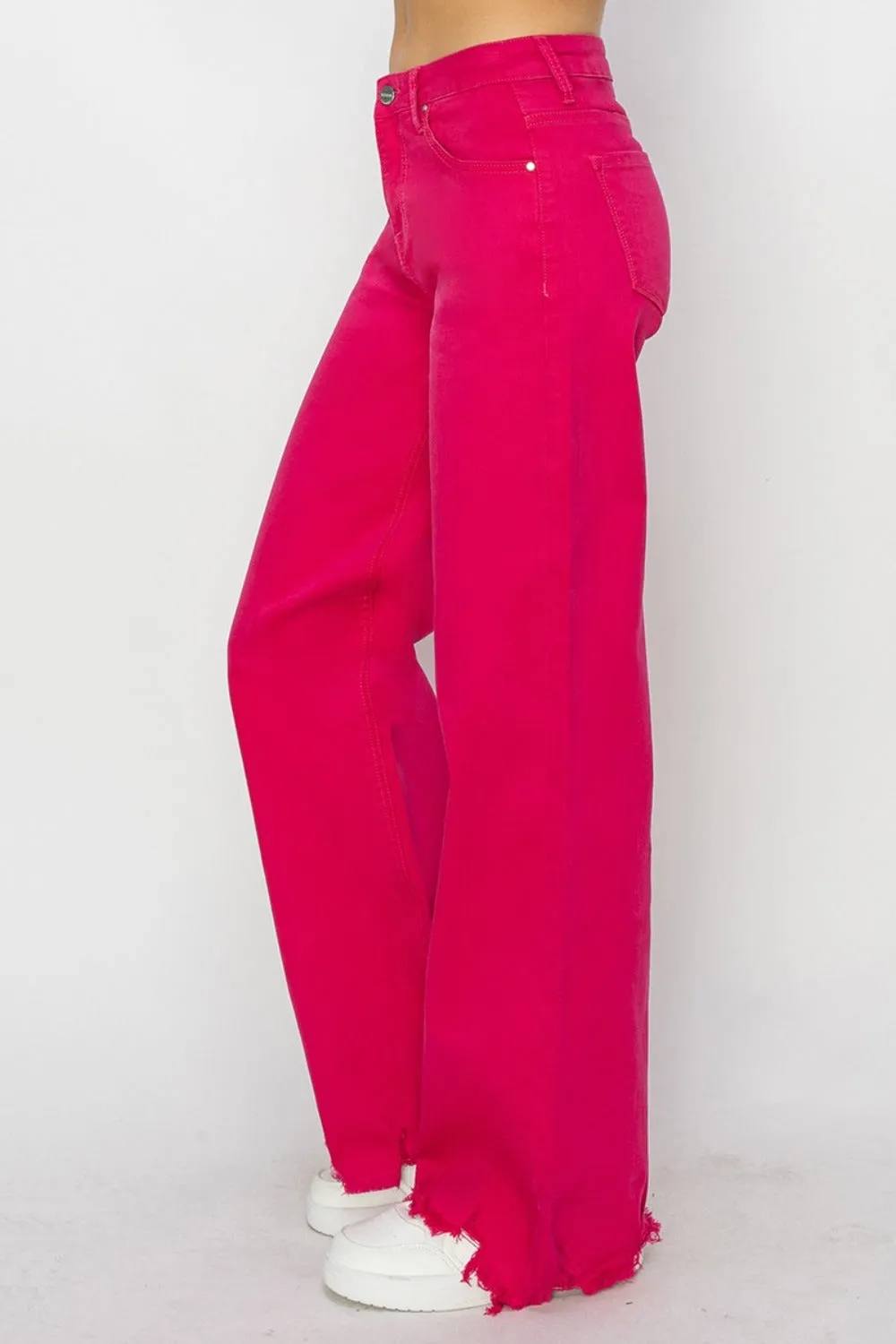 RISEN Pop High Rise Wide Leg Jeans
