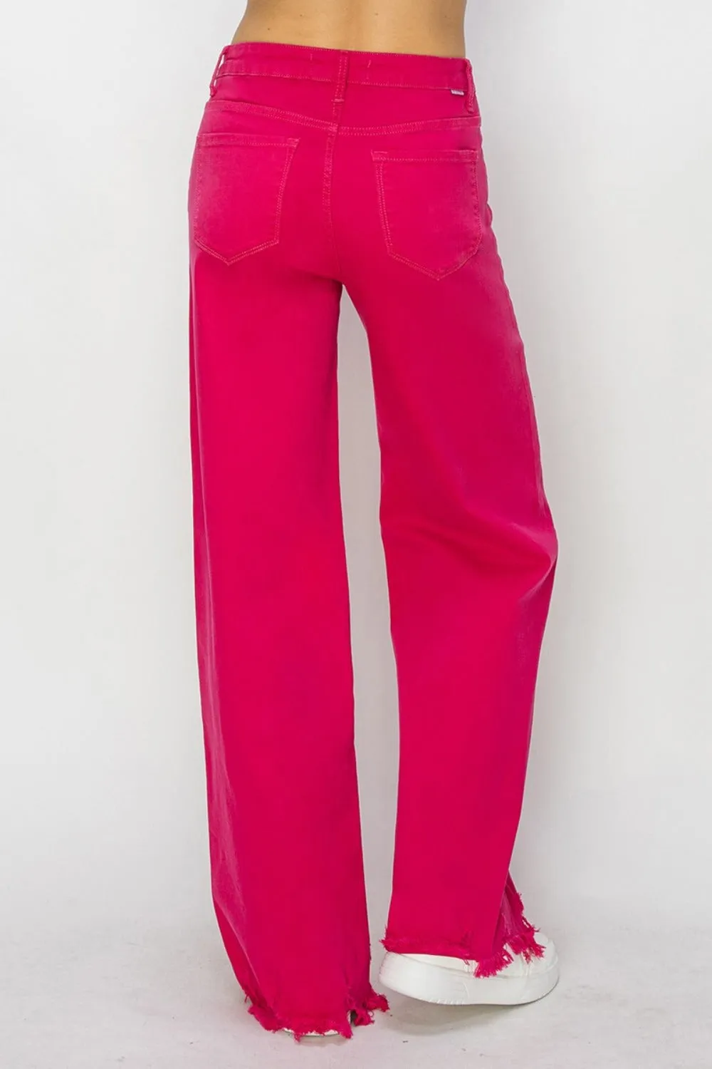 RISEN Pop High Rise Wide Leg Jeans