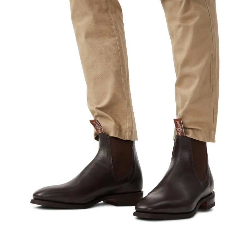 R.M.Williams Comfort Craftsman Kangaroo Mens Boots - Chestnut