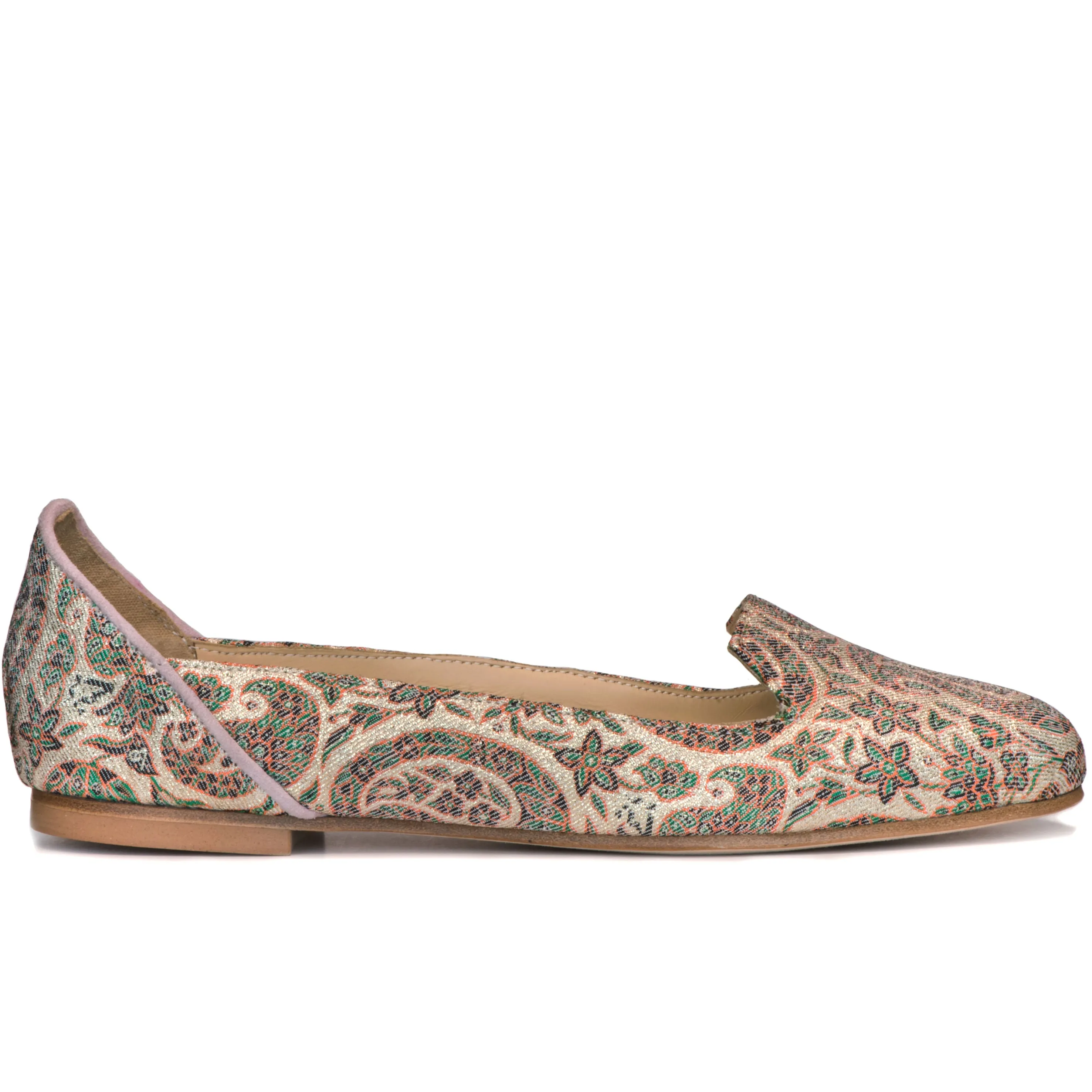 Rose Garden of Isfahan Pink Ballet Flats