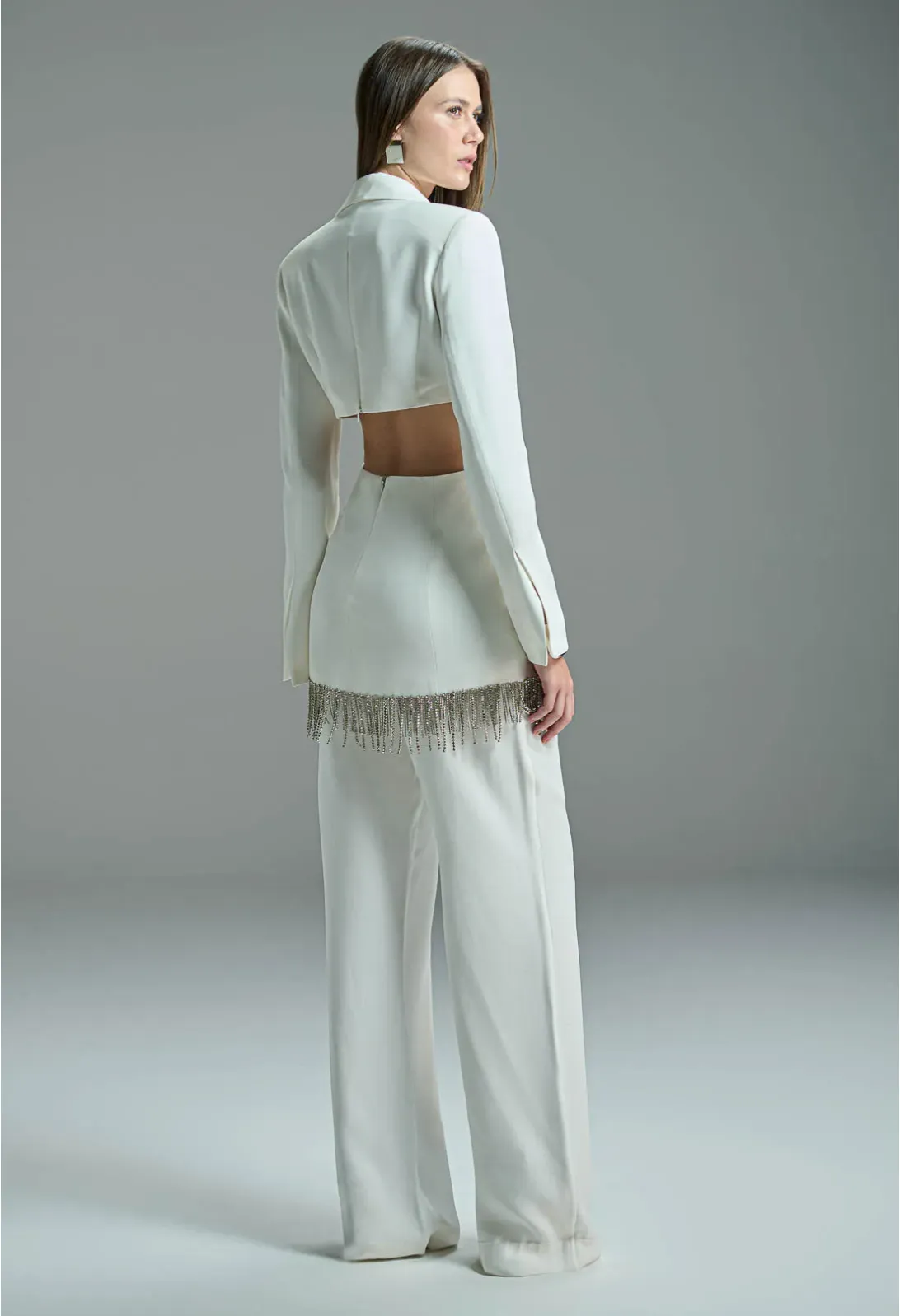 Set Embroidered Fringes