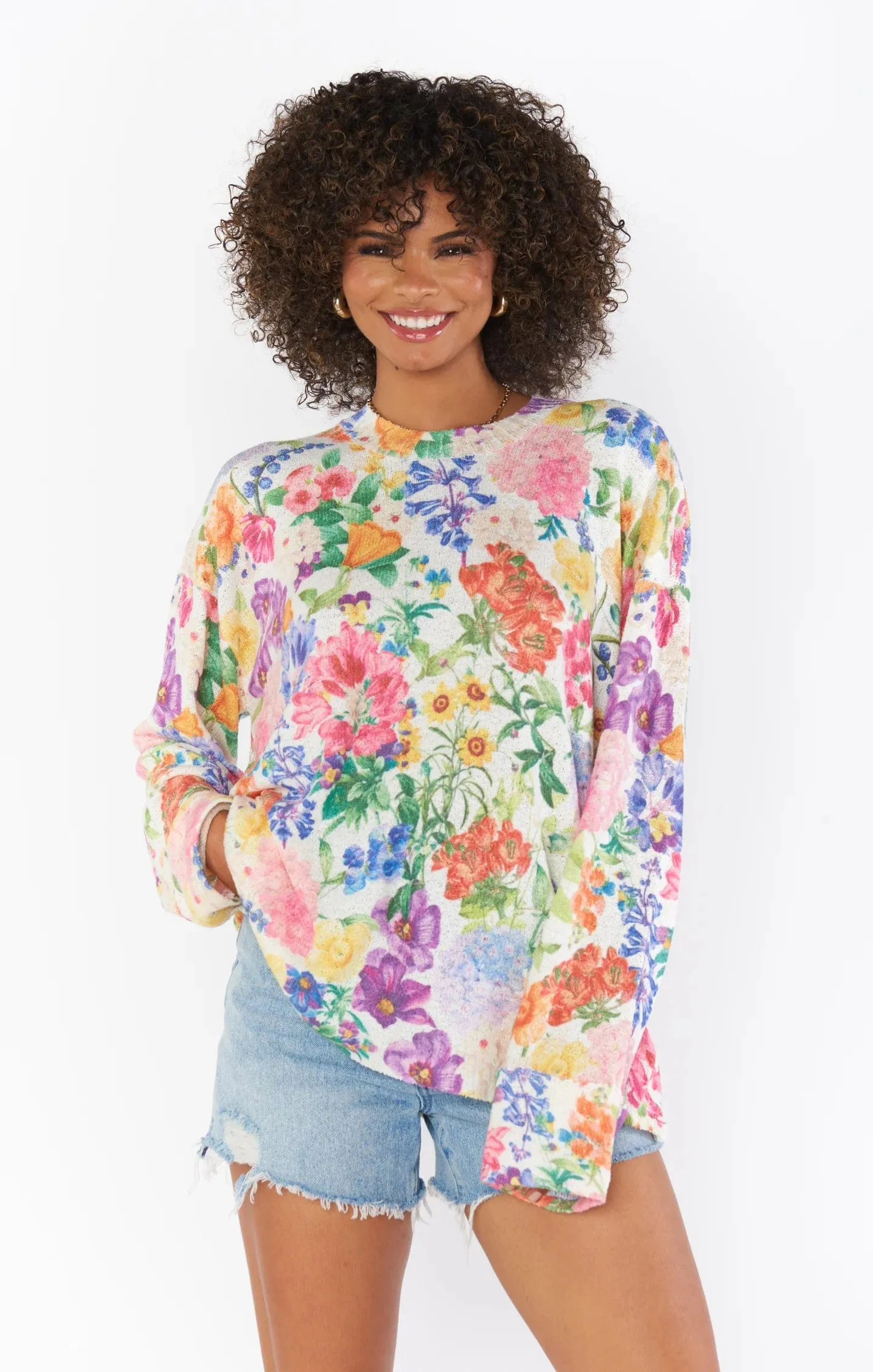 Sue Cuffed Tunic Sweater