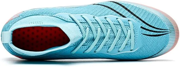 Unisex-Adult Soccer Cleats: Mens High-Top Soccer Shoes Lightweight Training Football Boots for Youth