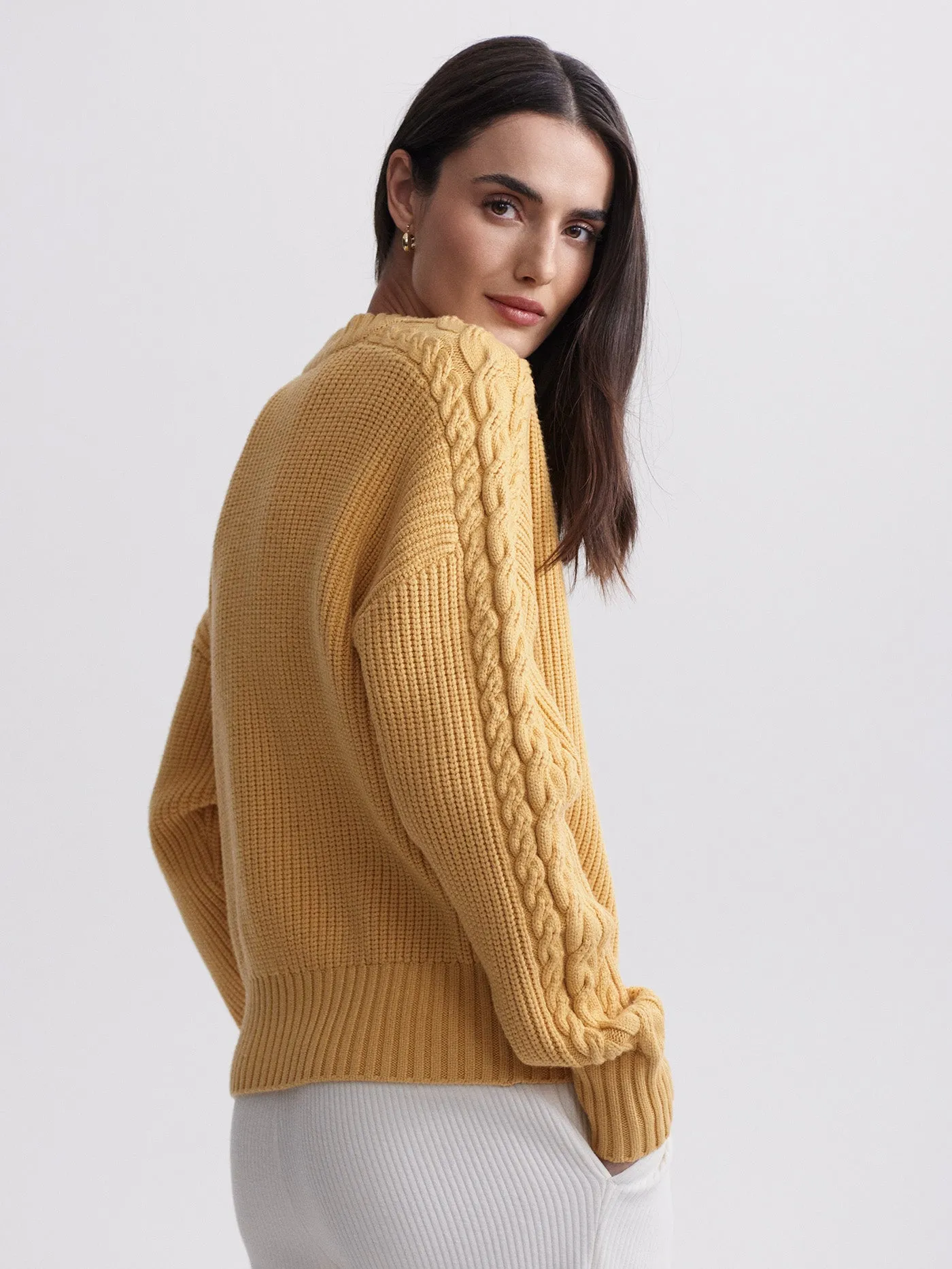Vera Button Neck Sweater