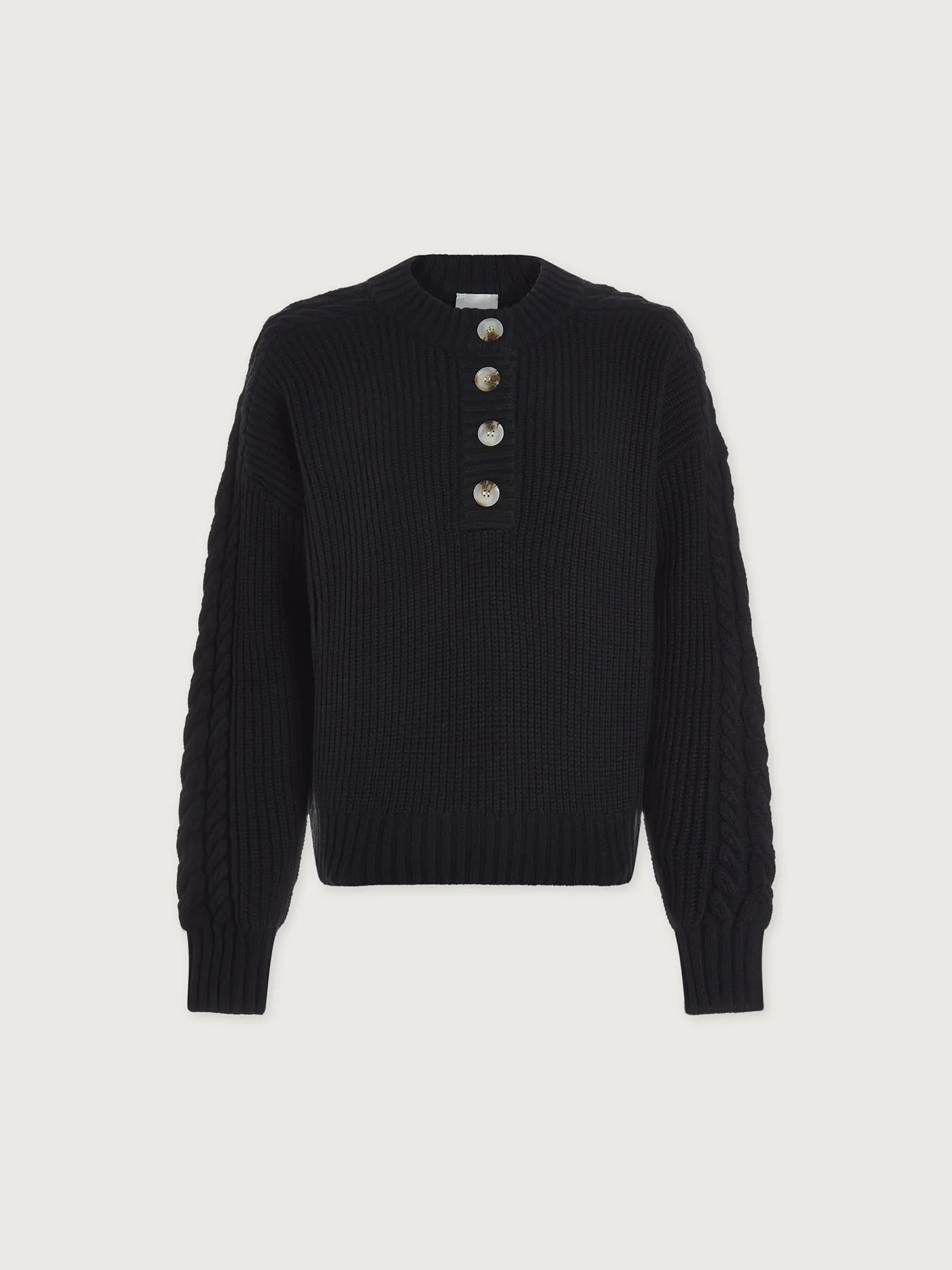Vera Button Neck Sweater