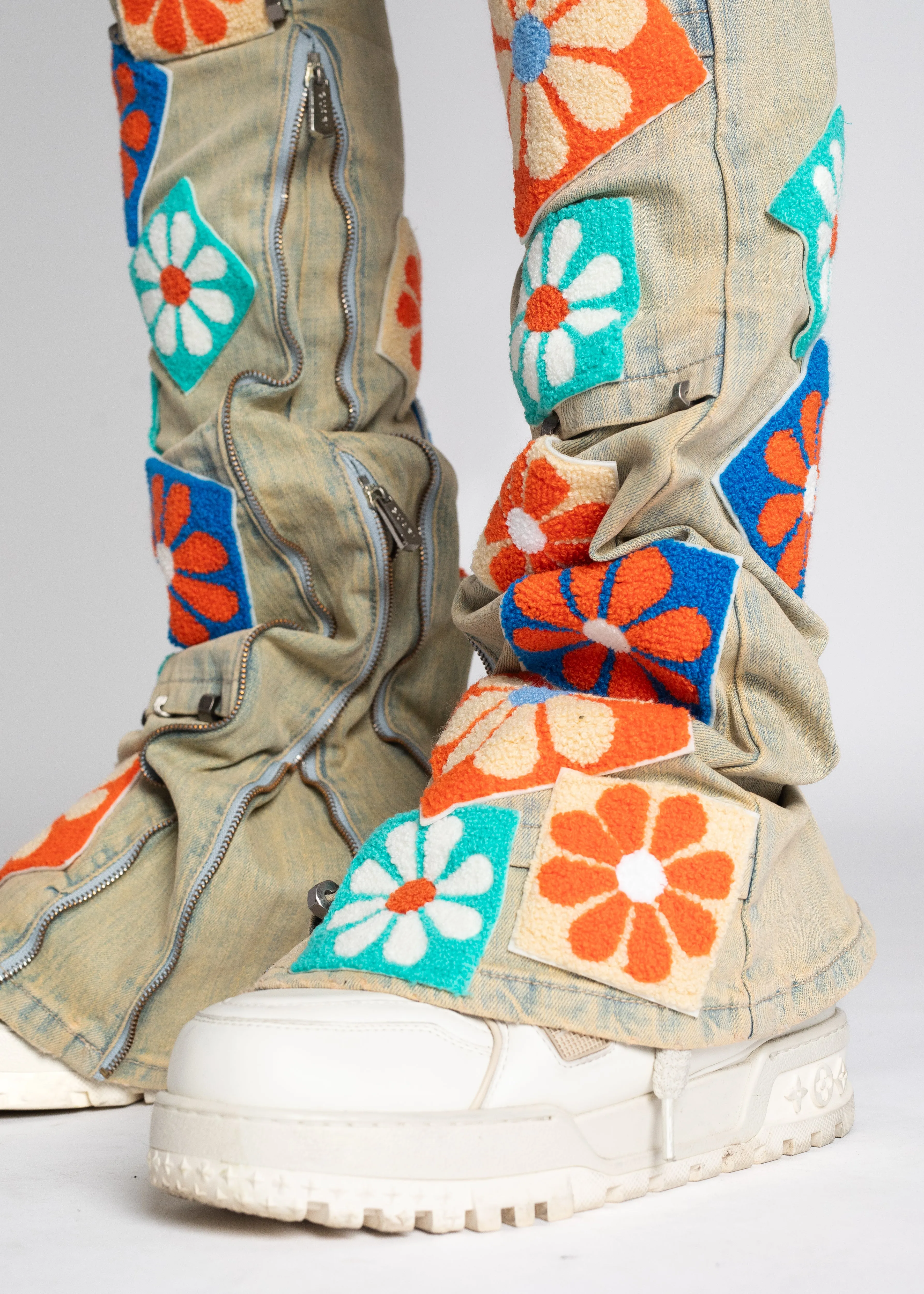 Vintage Flowers Denim