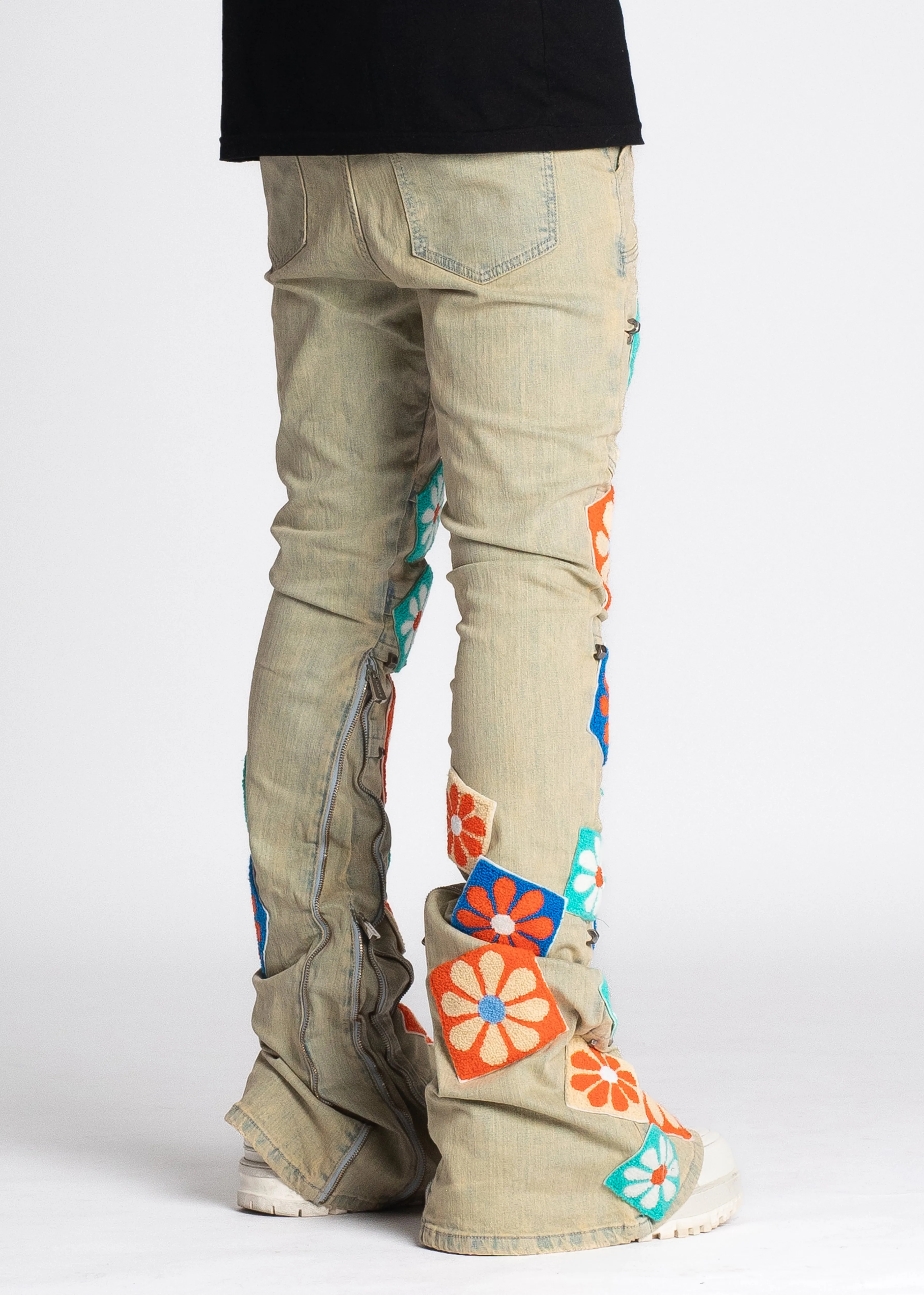 Vintage Flowers Denim