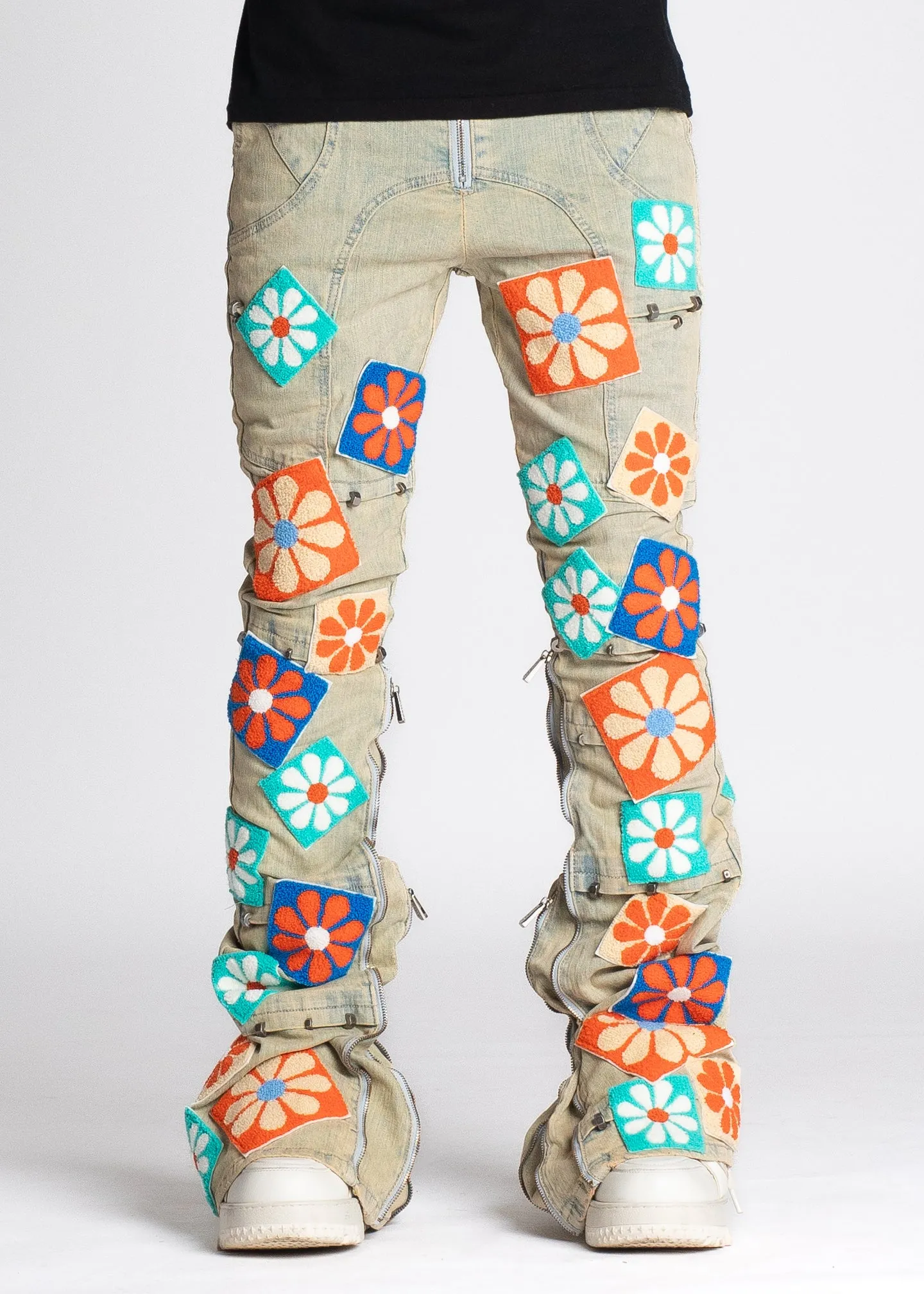 Vintage Flowers Denim