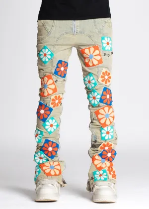 Vintage Flowers Denim