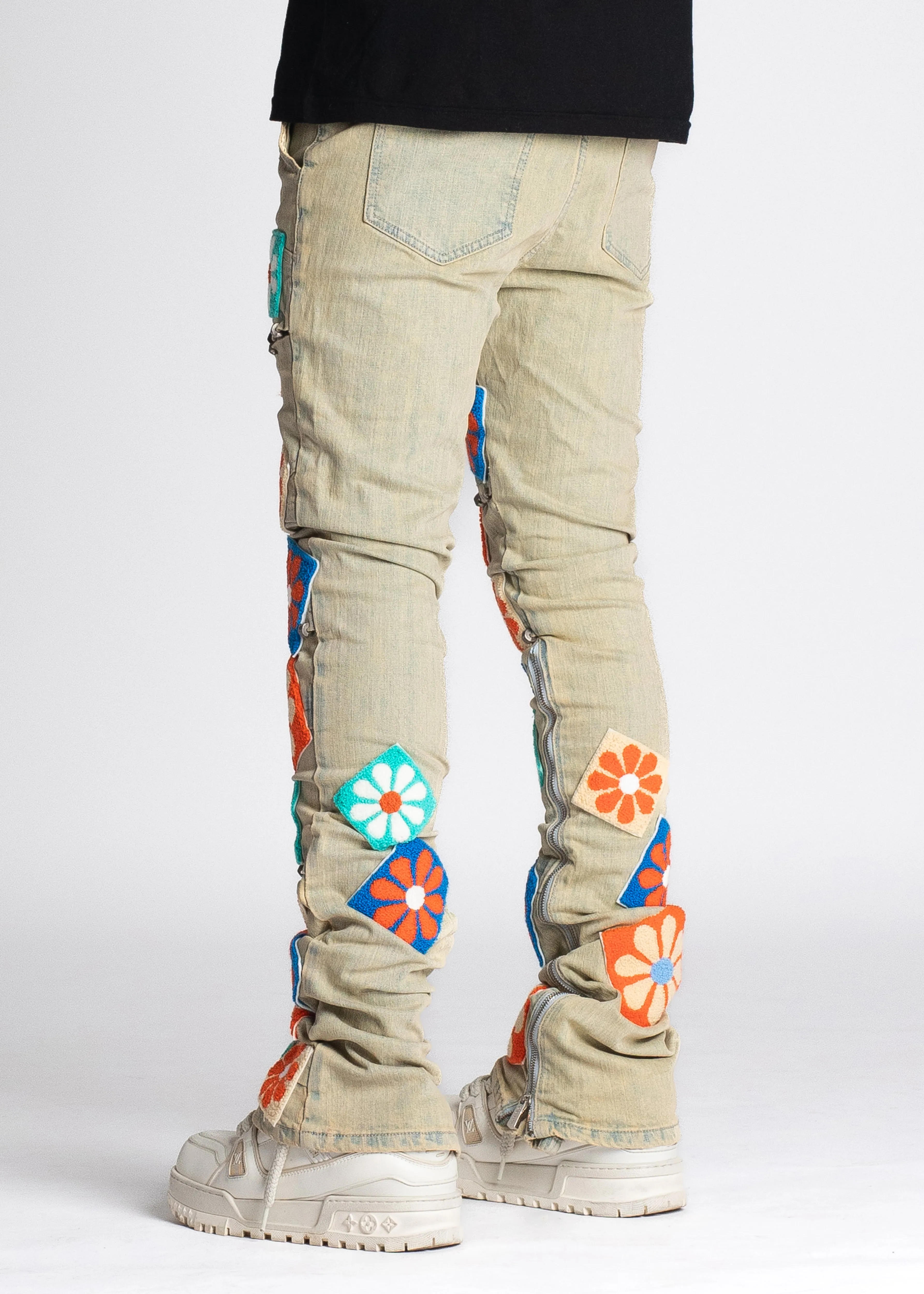 Vintage Flowers Denim