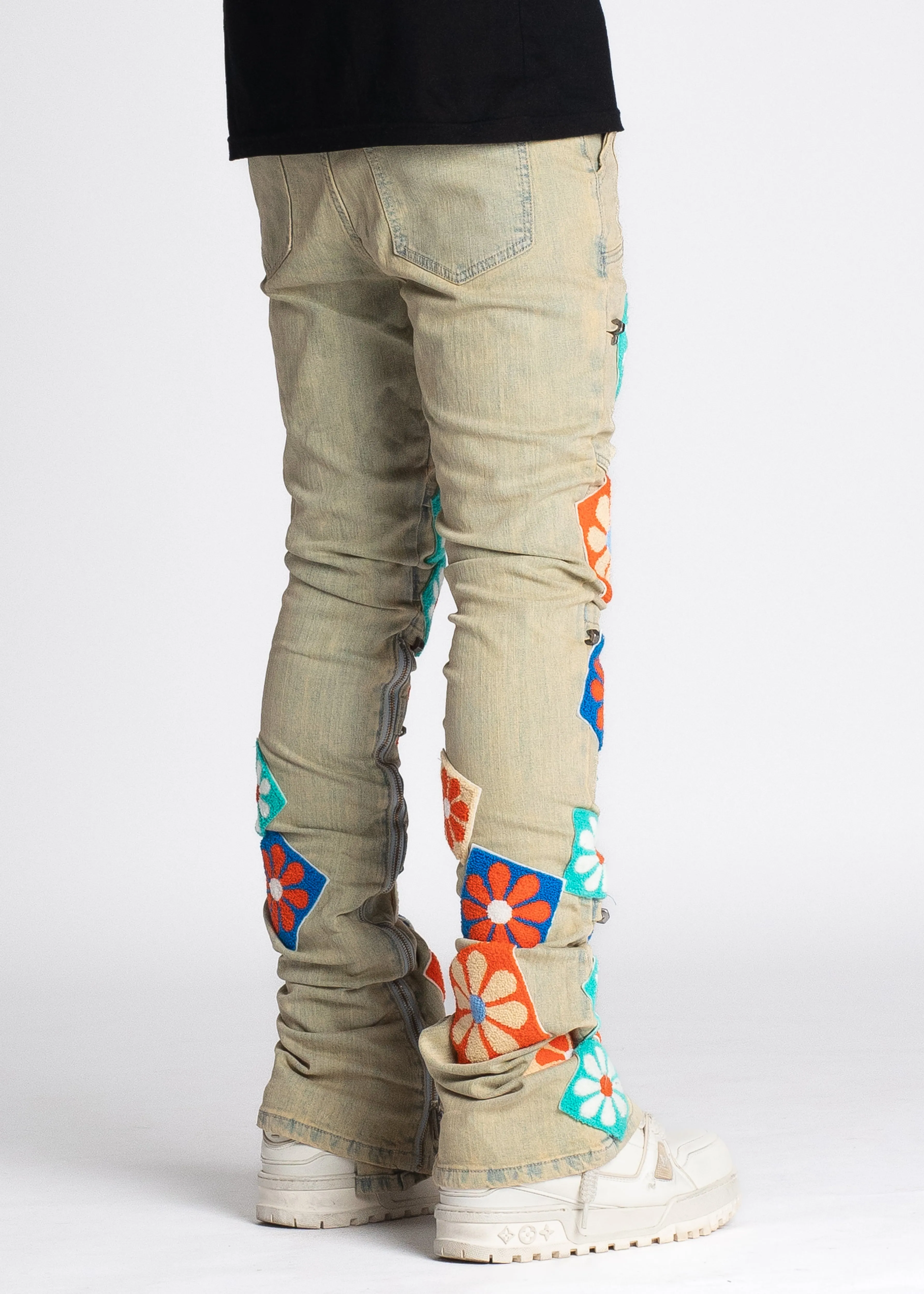 Vintage Flowers Denim