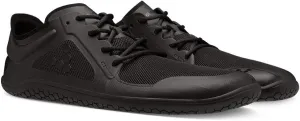 Vivobarefoot Primus Lite III, Mens Vegan Light Breathable Shoe with Barefoot Sole Obsidian