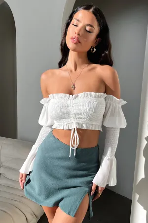 Zara Mini Skirt - Emerald